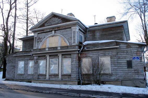 Дом Каннобио на Леонтьевской улице, 18, в Пушкине, Царское Село