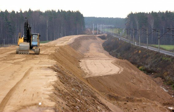 Строительство грузовой железнодорожной ветки Лосево — Каменногорск