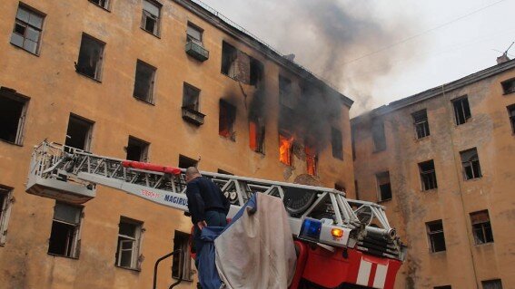 Пожар на 11-й Красноармейской, 7