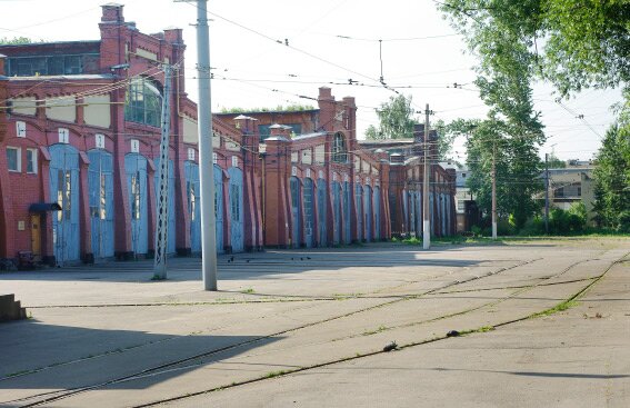 Трамвайный парк № 2 на Васильевском острове, Среднем проспекте