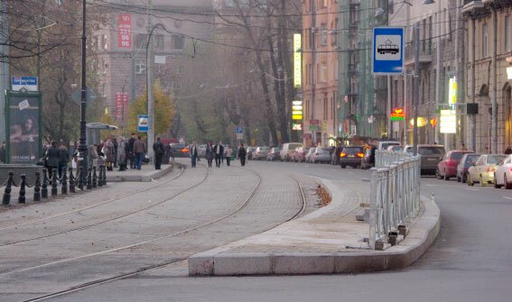 25 октября закроют движение трамваев по Кронверкскому проспекту