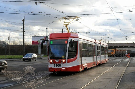 Челночный 30-метровый трамвай