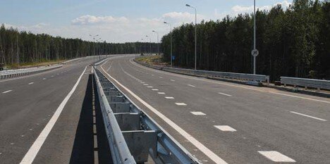 Участок новый трассы Сортавальского шоссе — от Керро до поворота на Васкелово