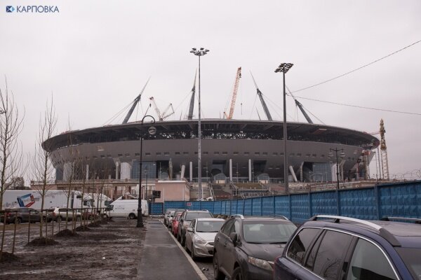 На стадионе в Петербурге пройдёт испытание раздвижной крыши