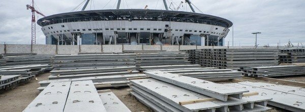 Строительство стадиона Зенит Арена