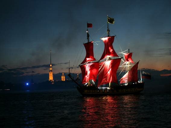«Алые паруса — 2012» пройдут в Петербурге в ночь на 24 июня