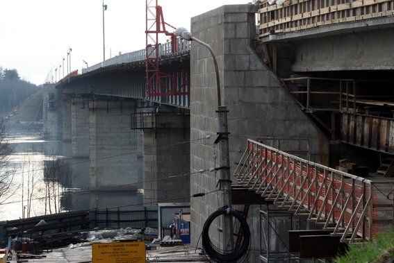 Капитальный ремонт Ладожского моста