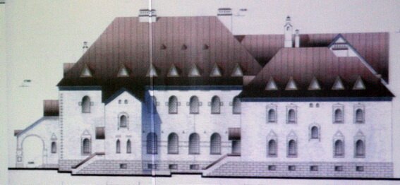 Здание Офицерского собрания в Пушкине, проект воссоздания