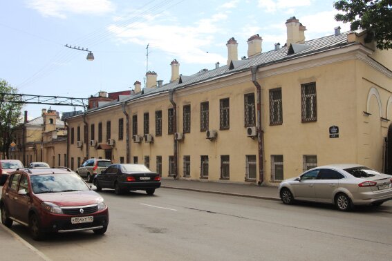 Пивоваренный завод на улице Степана Разина в Санкт-Петербурге