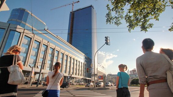 Лидер тауэр, бизнес-центр на площади Конституции, Ленинском проспекте