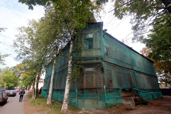 Дом Петровских (Москвиных) на Малой улице, 42, Пушкин