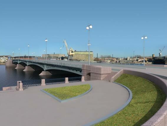 Выбранный проект Ново-Адмиралтейского моста