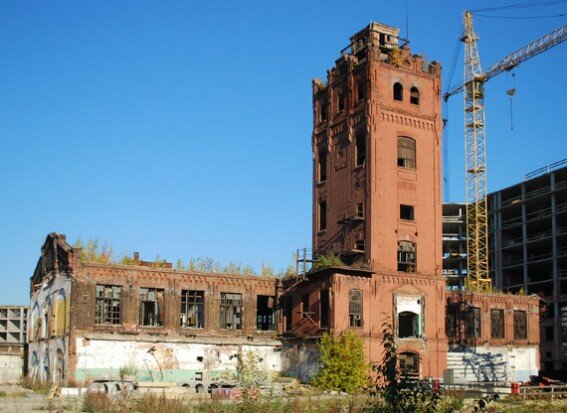 Водонапорная башня завода "Вулкан"