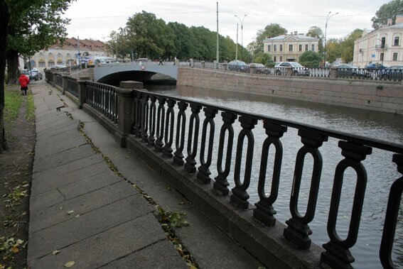 Набережная канала Грибоедова у Ново-Никольского моста