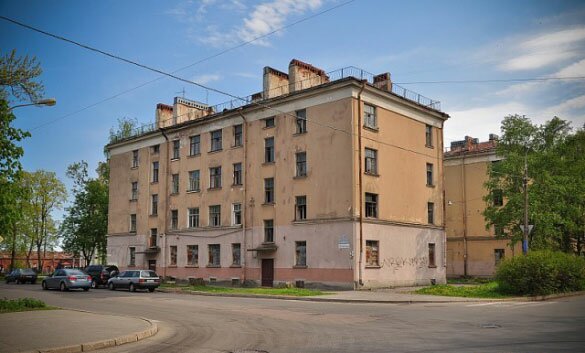 Заброшенные дома в Кронштадте на Ленинградской улице, 4