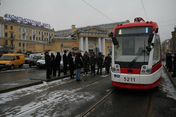 Трамвай на Садовой, маршрутки
