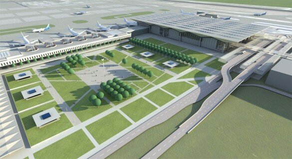 Дизайн-проект развития аэропорта Пулково до 2039 года