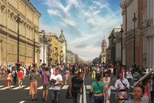 Проект пешеходных зон от «Красивого Петербурга»