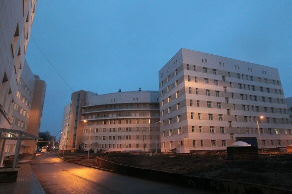 Инфекционная больница на Репнинской