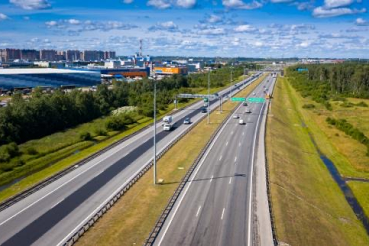 Эскиз обновленного Колтушского шоссе